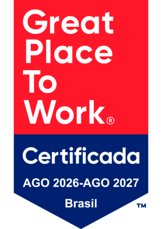 Great Place to Work — Certificada Brasil, agosto de 2026 a agosto de 2027